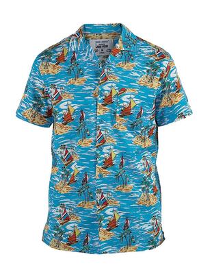 Hawaii skjorte m. korte ærmer - Duke London