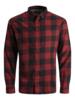 JJEGINGHAM Brick Red Twill Shirt
