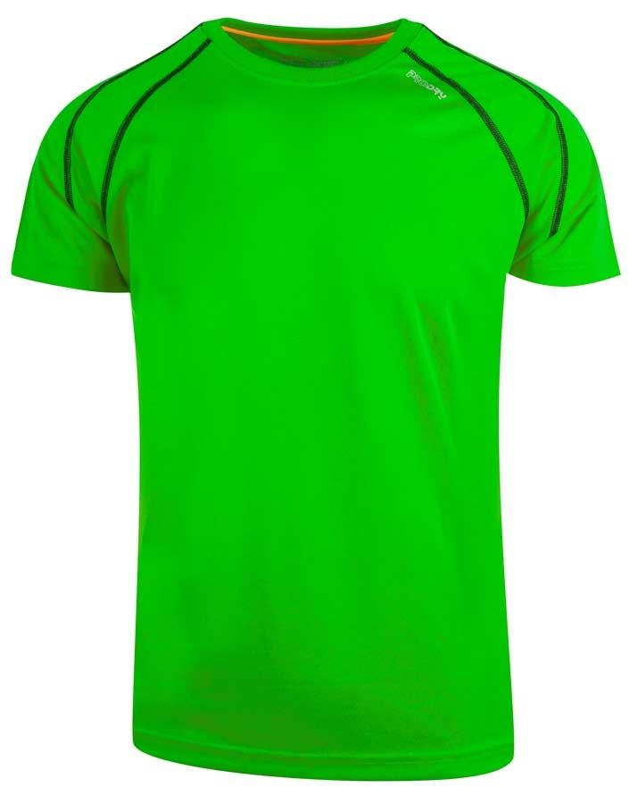 Neon grøn basic Pro-Dry T-shirt Rebel